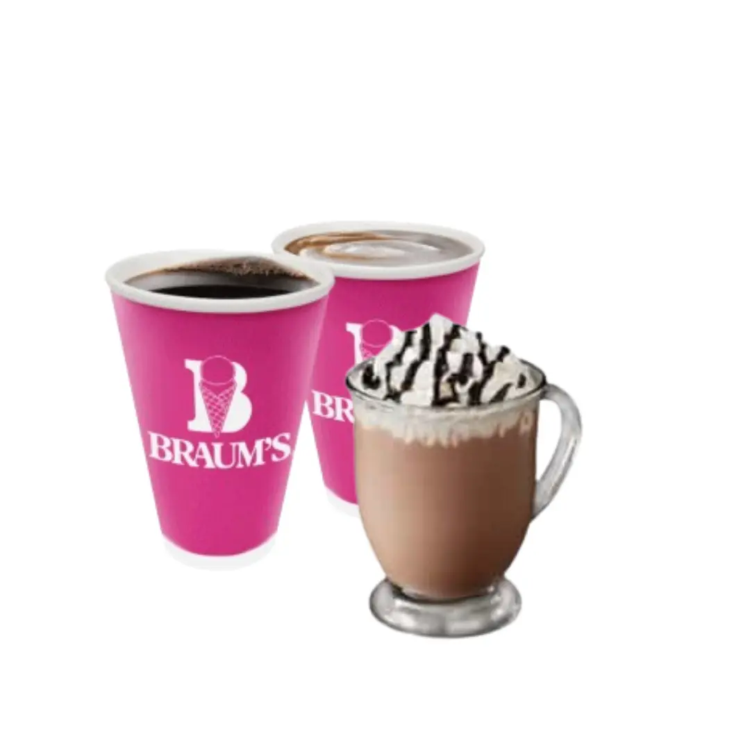 Braum’s drinks and shakes