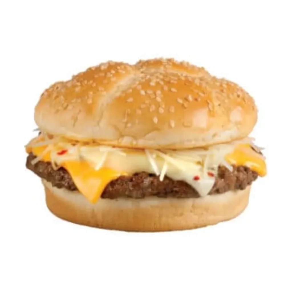 Braum's Four cheese burger