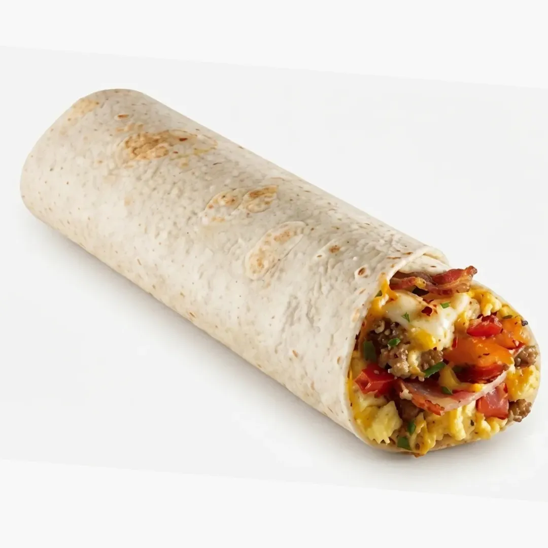 3 Meat Breakfast Burrito