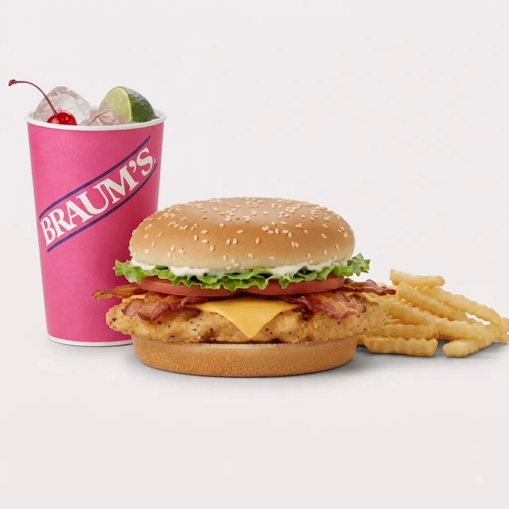Chicken Club Sandwich Combo