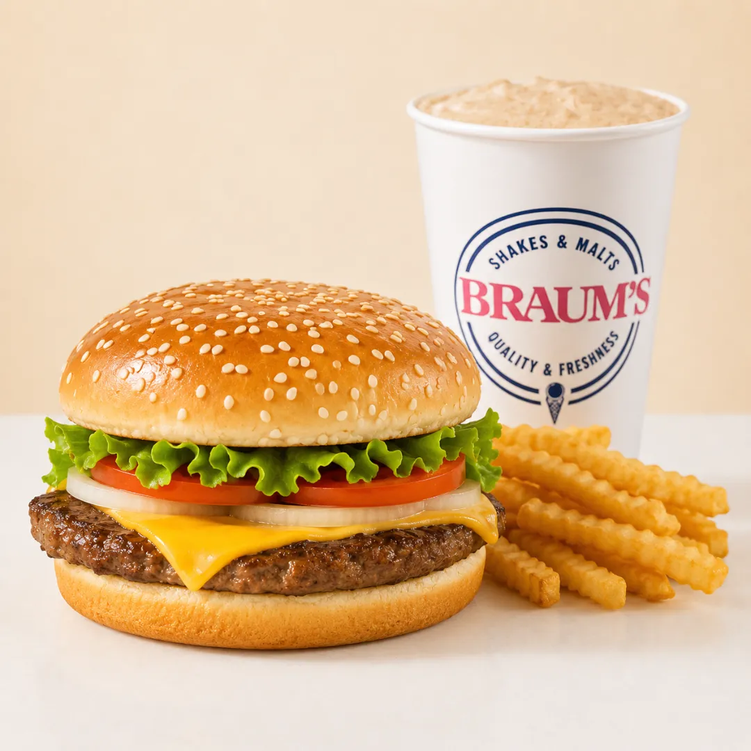Quarter Lb. Cheeseburger Combo